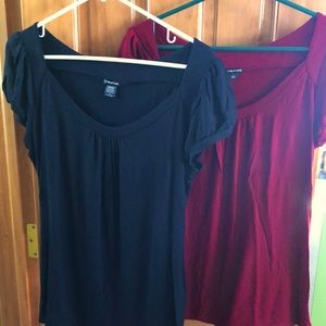 Cute summer tops! Maurice’s, one red & one black